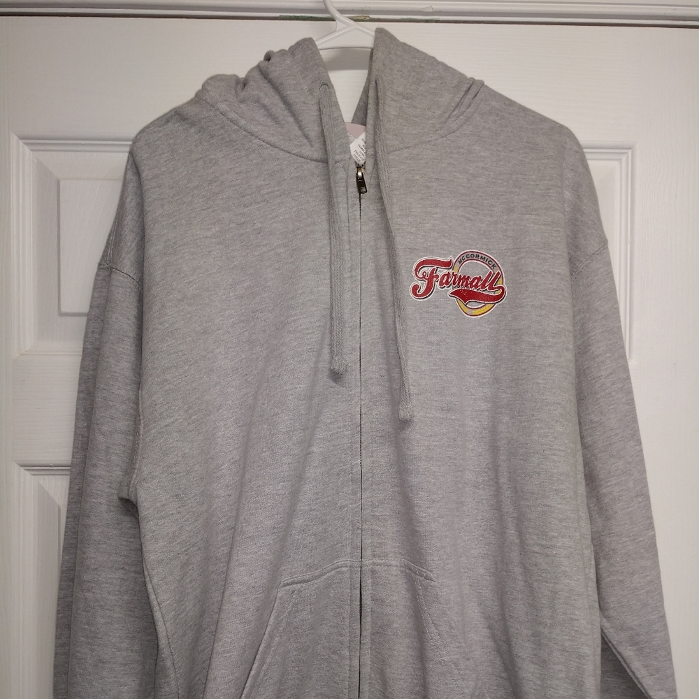 Zip front hoodie